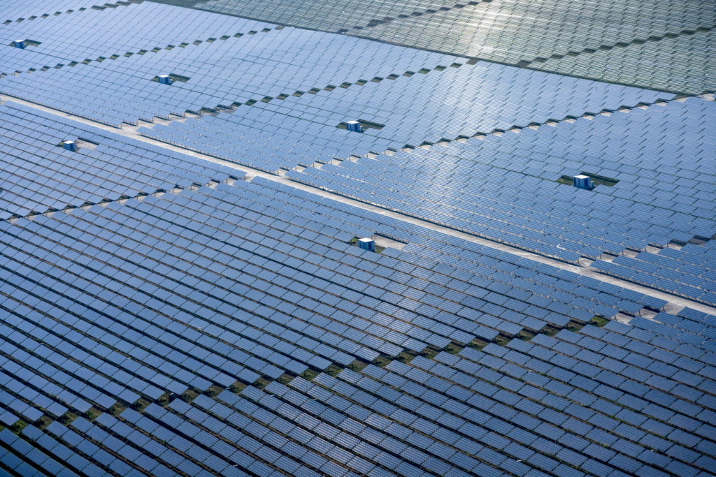 juwi Holding AG - Solarmodule im Energiepark Waldpolenz / Corporate Fotografie / Foto Tom Schulze